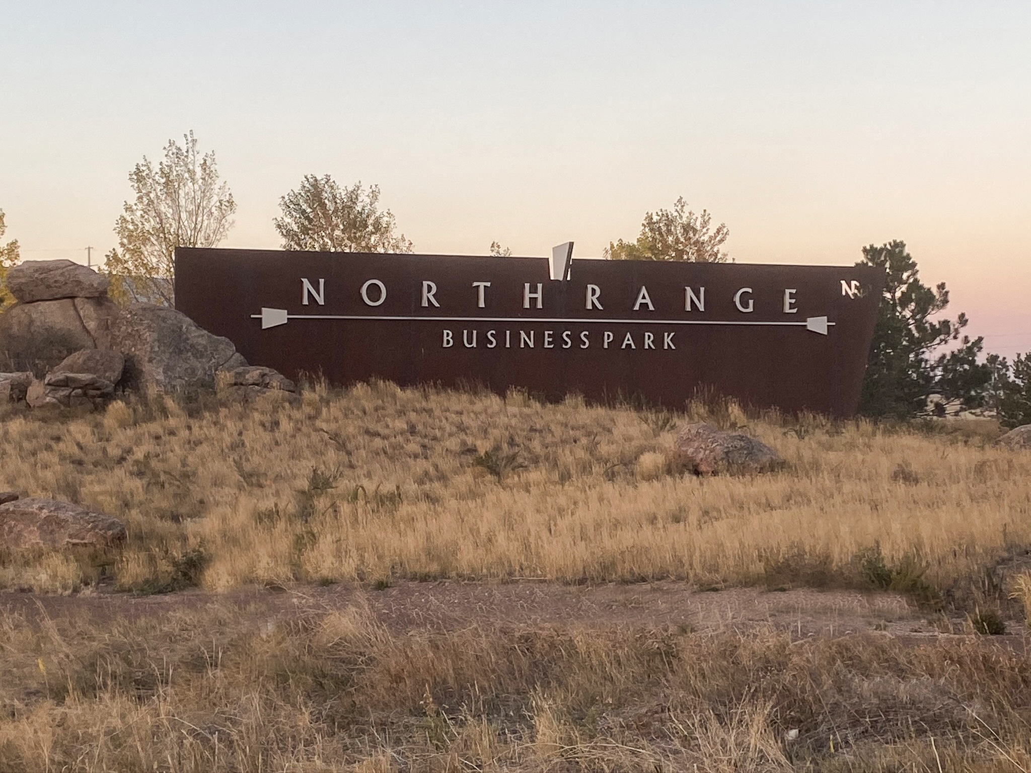 north range business park sign